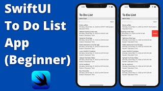 SwiftUI To Do List for Beginners (Xcode 12, SwiftUI 2, 2020) - iOS Development screenshot 5