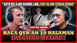 BULE MUALAF INI JADI PEMBELA ISLAM, “ISLAM PALING MASUK AKAL”  - Canyon Mimbs