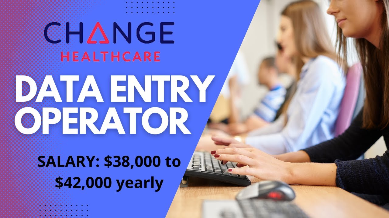 Work From Home Data Entry Job - $42K per Year - YouTube