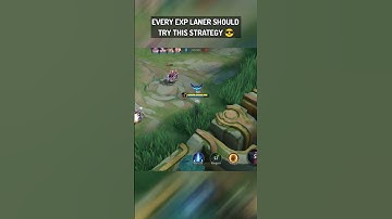 this is how you delay your opponent in every lane... MLBB