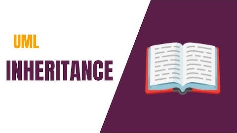Inheritance concept📘📗| OOP UML #8 #youtube #oop #uml