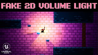 UE4 - Fake 2d dynamic light with blueprints tutorial