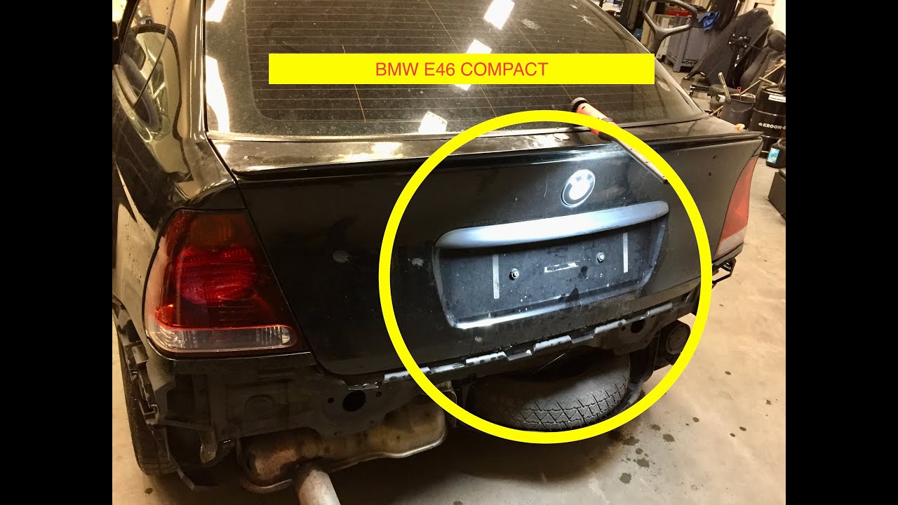 Bmw E46 Cabrio Kofferraum Geht Nicht Auf Kofferbakgreep BMW E46 COMPACT VERWIJDEREN - YouTube