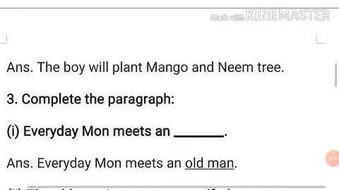 CLASS 4 ENGLISH LESSON 12 SANKARDEV SHISHU NIKETAN