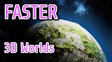 3D World Generation #7: Speeding it up via Threading (JavaScript Web Workers & Three.js)