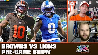 Browns vs Lions Pre-Game Show | Week 4, 2025
