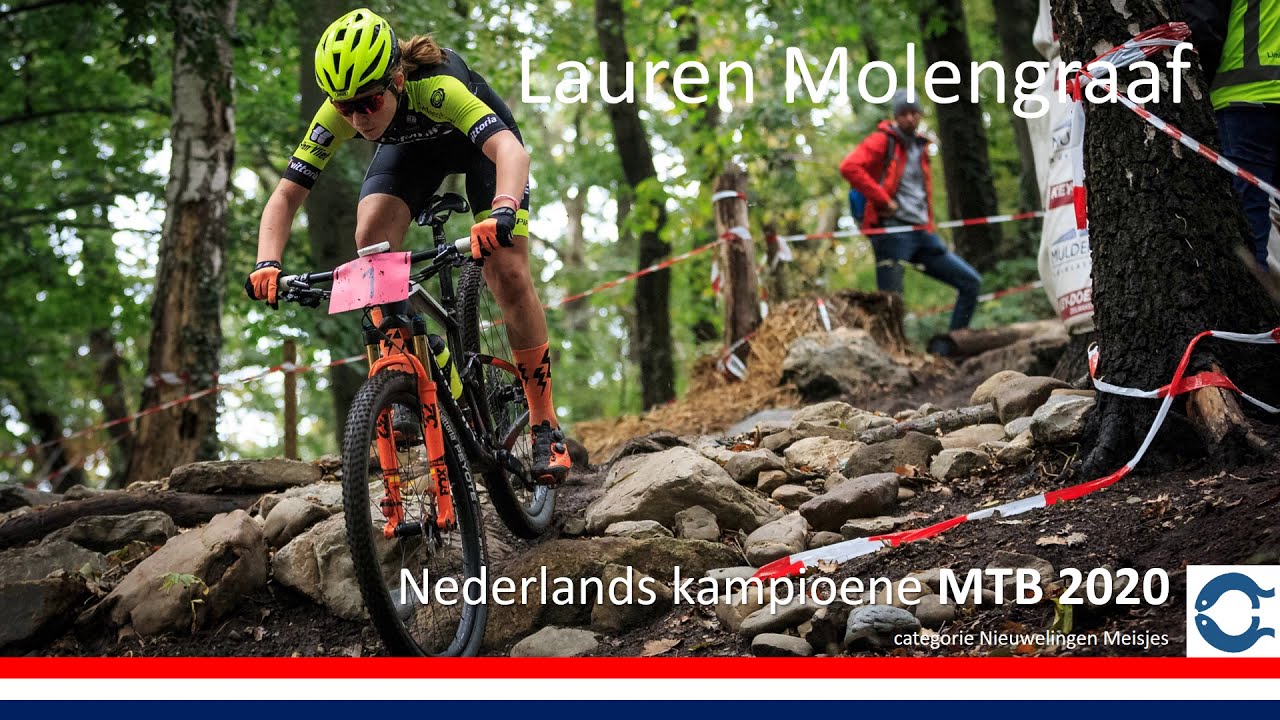 Lauren Molengraaf Nederlands kampioene MTB 2020