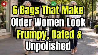 6 Bags You Shouldn't Be Using After60 (and What to Use Instead for aSTYLISH Look!)