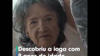 Isto é velhice saudável. Vídeo de Inspiração a todos.