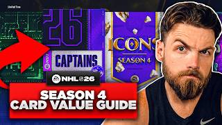 COMPLETE SEASON 4 NHL 26 HUT CARD VALUE GUIDE!