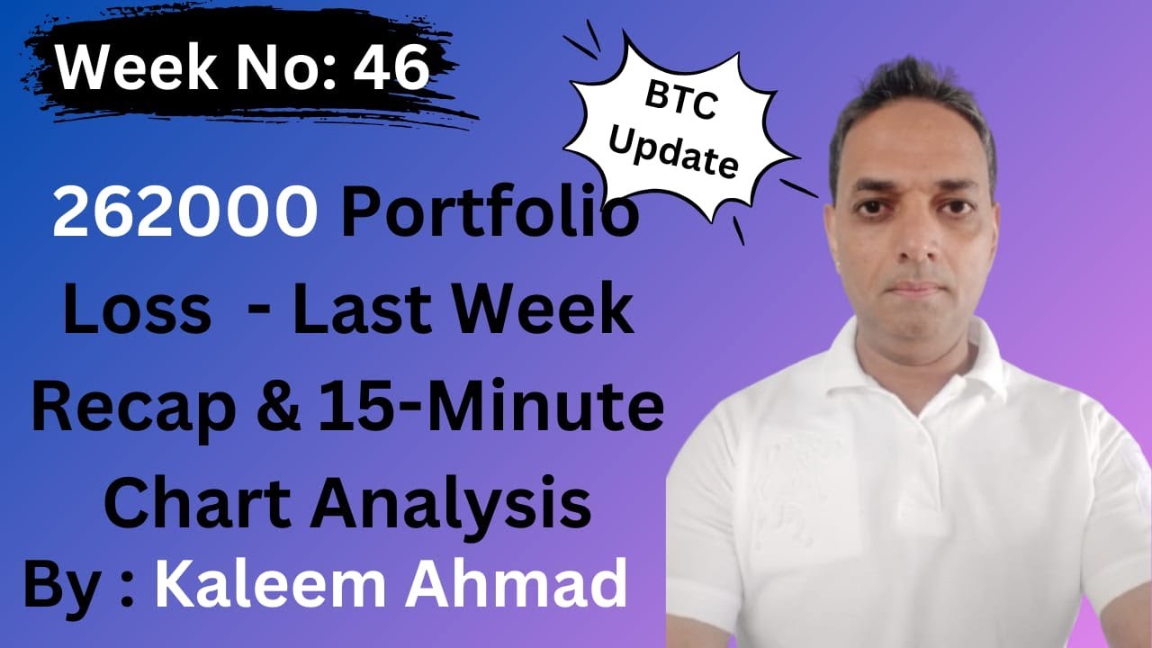 BTC Update Week No. 46|| 262000 Portfolio Loss - Last Week Recap & 15 ...