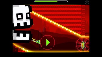 Geometry Dash -SubZero | Press Start - DanTDM Old Outro Song | Completed 100% + Coin |