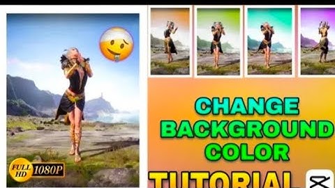 how to change background color in pubg mobile lobby vedio tutorial by capcut and kinemaster 😍