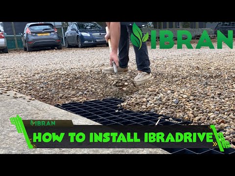 How to Install a Gravel Driveway with Gravel Grids - IBRADRIVE Installation Guide