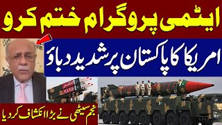 US Pressured Pakistan to End Its Nuclear Program | Najam Sethi's Shocking Revelation | SAMAA TV