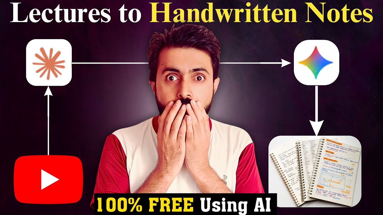 How to Convert Any Lecture Into Handwritten Notes in Seconds – Best Free AI Tool 2026