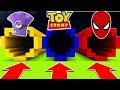 NÃO ESCOLHA O TÚNEL ERRADO DO MINECRAFT!! (MINIONS, HOMEM ARANHA, TOY STORY)