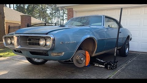 Installing Brembo Brakes On My 68 Firebird