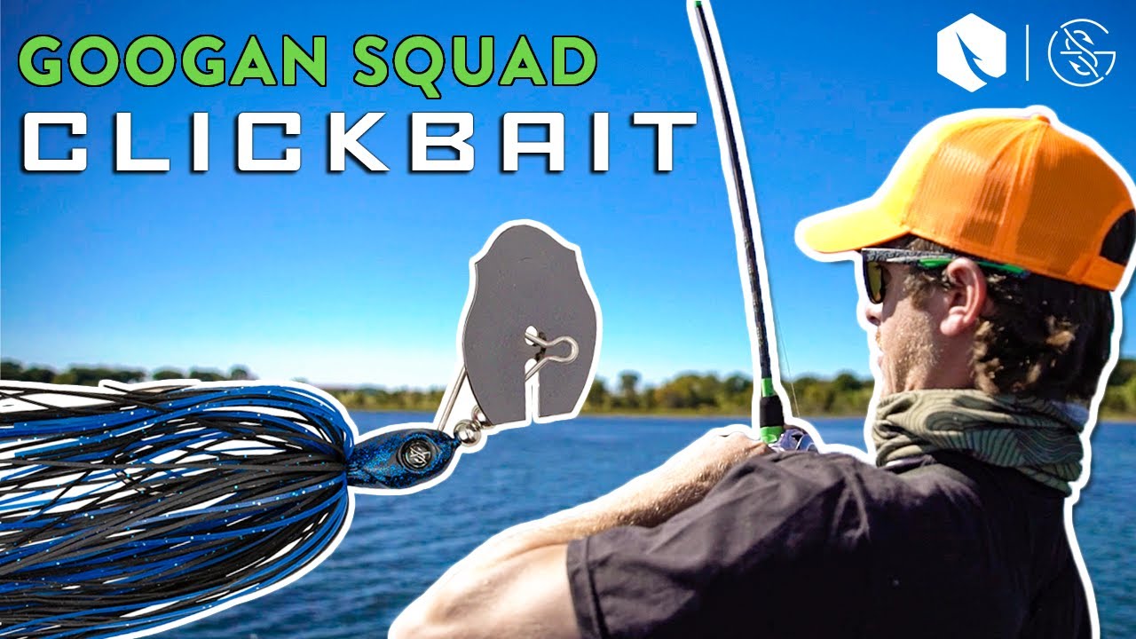 clickbait fishing lure Buggs Click-Bait Shrimp Bugg Coastal Combo / 1/16oz allowing for an easy rise and fall retrieve Googan Squad Clickbait Tips and