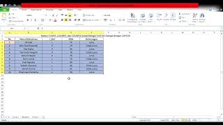 Tutorial Menggunakan Exel Dengan Rumus Count, Countif, dan Countifs Selamat menyaksikan 🤗