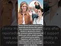 Emma Watson Sparks Heated Debate Over Child Support, Parental Rights, and Reproductive