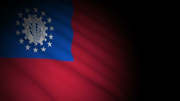Myanmar Country Flag Animation | Full HD | Flags of the World