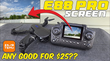 *ALL NEW 2025* E88 Pro Screen Drone from Temu | Is it Any Good for $25?