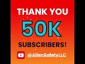 50k subscribers as a safety channel!