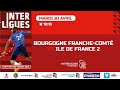 Bourgogne franchecomte  ile de france 2 interligues masculin handball 2024