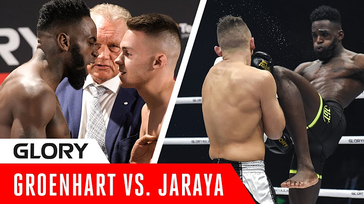 They DO NOT like each other - Murthel Groenhart vs. Mohammed Jaraya: GLORY 59