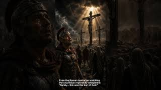 Jesus Died…A Centurion Called Him The Son Of God!? #jesus #miracle #shorts