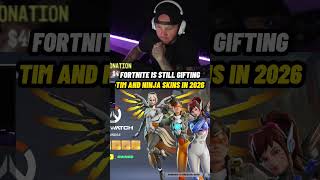 TimTheTatman And Ninja Were Shocked Fortnite Is Still Gifting Them Skins…