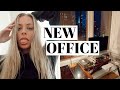 VLOG: office revamp + tour, hurricane weather, & meals