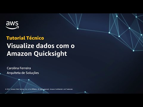 Vídeo: Como faço para usar QuickSight AWS?