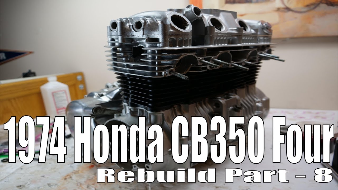 1974 Honda CB350F Assembly - Part 8 - YouTube