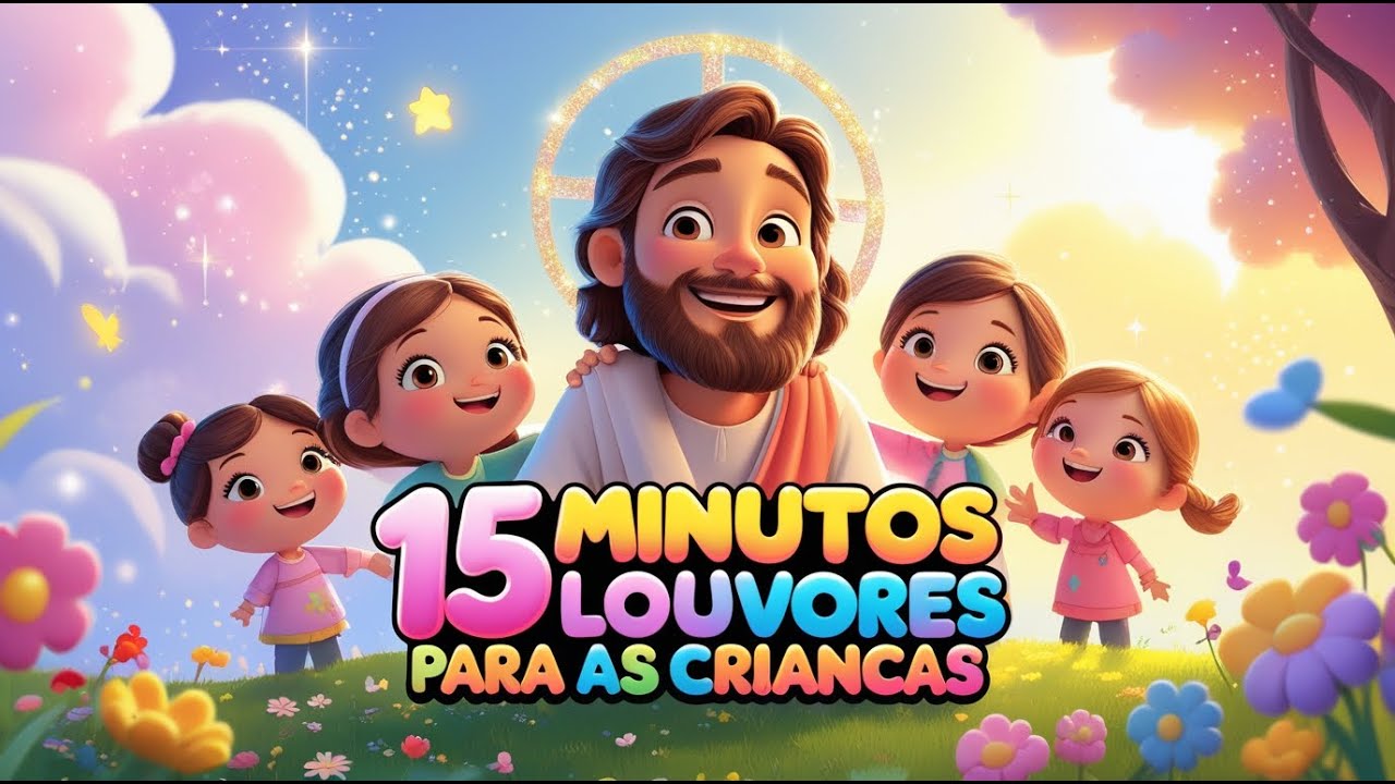 15 Minutos de Músicas Gospel para Crianças – Louvores Infantis para Cantar e Se Alegrar