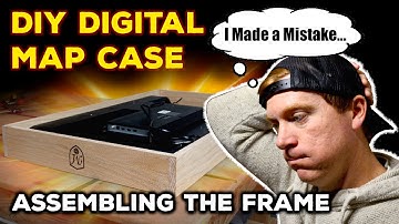 DIY Digital Map Case for TTRPGs | NO MORE PAPER MAPS (4 - Assembling the Frame)