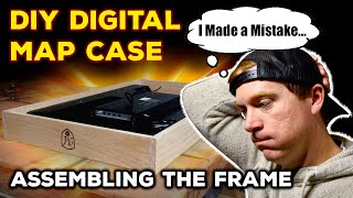 DIY Digital Map Case for TTRPGs | NO MORE PAPER MAPS (4 - Assembling the Frame)
