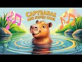 Capybara Song for Kids | Capybaras are Super Cool | Karaoke Lyrics
