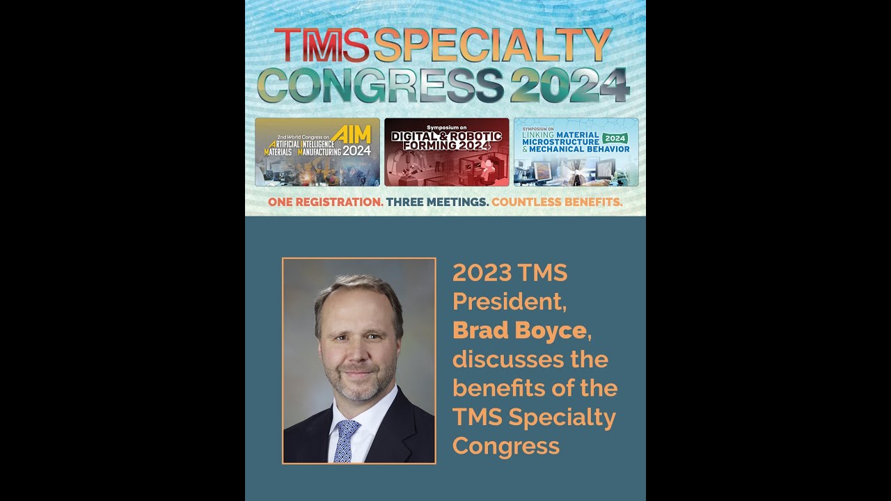 Brad Boyce TMS Specialty Congress 2024 YouTube