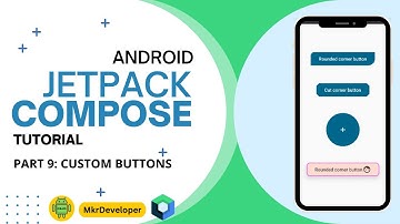 9 - Styling Buttons - Jetpack Compose - Android Studio