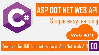 Remove the XML Formatter from Asp Net Web API | Rest API Bangla Tutorial
