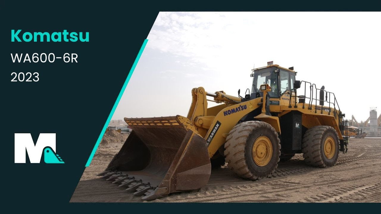 Komatsu WA600 6R Wheel Loader | 2023