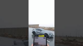 Pov Shooting My Car During A Storm