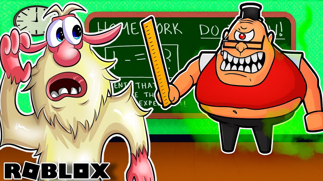 Booba Plays: Roblox MR STINKY'S DETENTION Roblox | 