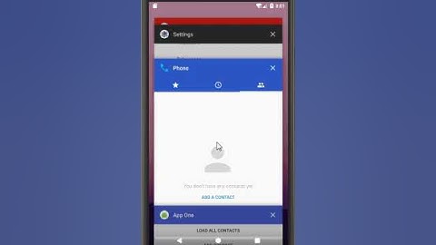 how to add contact in android programmatically example release