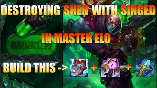 SMURFING in MASTER ELO with SINGED