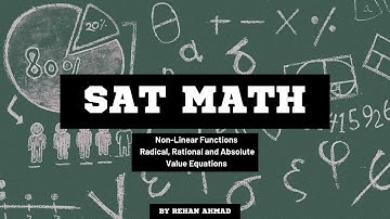 Digital SAT Math Day 8: Non-Linear Functions
