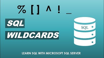 Learn SQL with Microsoft SQL Server | SQL WildCards | Part 7