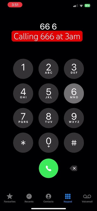What Happens If You Call 666 At 3am What Actually Happens When You Call 666 at 3AM - YouTube